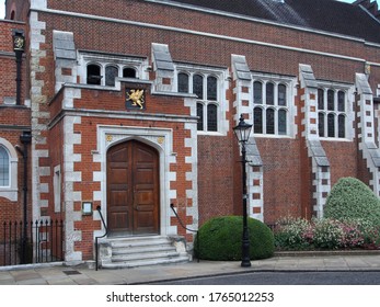 London, UK - July 29, 2013:   The chapel of Gray's Inn, one of the historic inns of court where lawyers are educated.