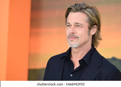 LONDON, UK. July 30, 2019: Brad Pitt at the UK premiere for "Once Upon A Time In Hollywood" in Leicester Square, London.Picture: Steve Vas/Featureflash
