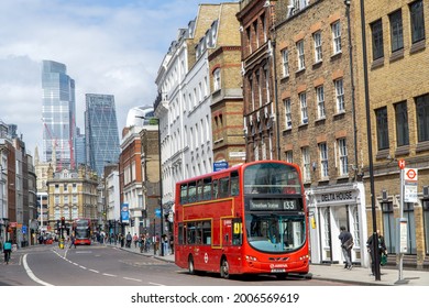 London, UK - July 7 2021: Borough High Street, Central London