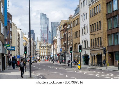 London, UK - July 7 2021: Borough High Street, London