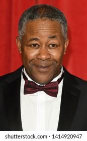 LONDON, UK. June 01, 2019: Trevor Michael Georges Arriving For The British Soap Awards 2019 At The Lowry Theatre, Manchester.
Picture: Steve Vas/Featureflash