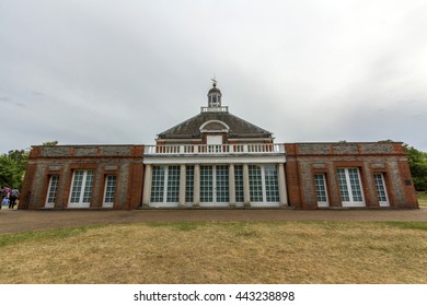 LONDON, UK - JUNE 26, 2016:  The Serpentine Galleries Are Two Contemporary Art Galleries In Kensington Gardens, Hyde Park, Central London.