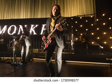 London, UK - June 7th 2018: Arctic Monkeys (Jamie Cook Performing Live At The Royal Albert Hall. All Profits Go To War Child UK .