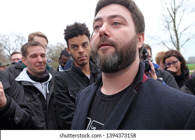 London, UK - March 25 2018: Controversial Youtuber Carl Benjamin, Known Online As Sargon Of Akkad, Is Seen Giving A Speech At Speakers' Corner In March 2018.
