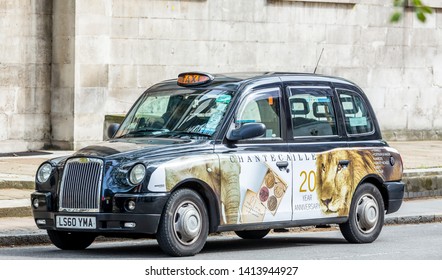 London, UK - May 04,2018 - Old Taxi In London