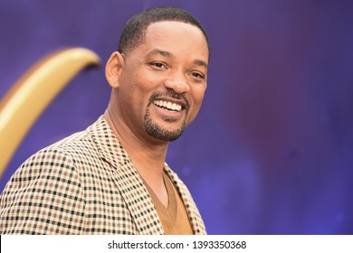 LONDON, UK. May 09, 2019: Will Smith at the "Aladdin" premiere at the Odeon Luxe, Leicester Square, London.Picture: Steve Vas/Featureflash