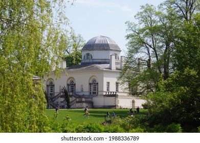 London, UK - May 13 2016: A View Of Chiswick House And Garden In West London