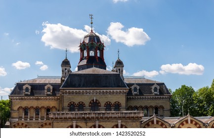 LONDON, UK - MAY 21, 2019 Original Abbey Mills Pumping Station, In Abbey Lane, London, Is A Sewage Pumping Station, Designed By Engineer Joseph Bazalgette, Edmund Cooper And Architect Charles Driver.