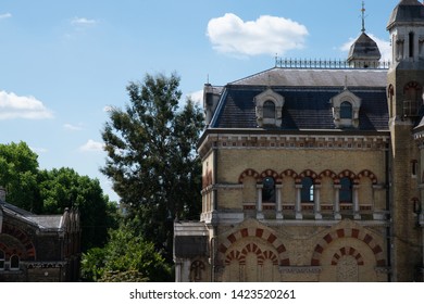 LONDON, UK - MAY 21, 2019 Original Abbey Mills Pumping Station, In Abbey Lane, London, Is A Sewage Pumping Station, Designed By Engineer Joseph Bazalgette, Edmund Cooper And Architect Charles Driver.