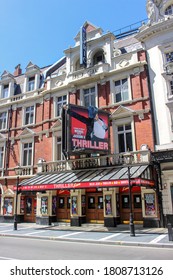 London / UK - May 28 2020: Thriller Live Michael Jackson Tribute At The Lyric Theatre, Shaftesbury Avenue, City Of London