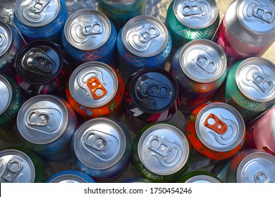 London, UK - May 31 2020: Craft Beers Not Long Ago Can Was Seen As Second-class Packaging Good Beer Was Sold In Bottle USA Brewers Switched To Aluminium First As It Seals Out The Light And Air Better