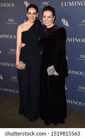 LONDON, UK. October 01, 2019: Sian Clifford & Olivia Colman At The Luminous Gala 2019 At The Roundhouse Camden, London.
Picture: Steve Vas/Featureflash