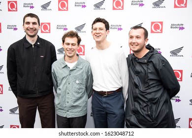 London, UK - October 16th 2018: Kristian Smith, Paeris Giles, Angus Taylor And Jack Kaye Of The Magic Gang Attend The Q Awards 2018 In Association With Absolute Radio At Camden Roundhouse.