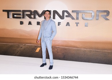 LONDON, UK. October 17, 2019: Gabriel Luna At The 