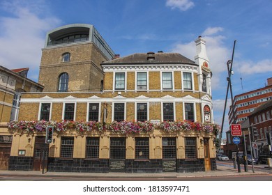 London / UK - September 11 2020: The Ram Inn, Wandsworth High Street, South West London