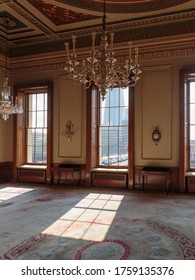 London / UK - September 20, 2015: The Court Dining Room At Fishmongers Hall Next To London Bridge