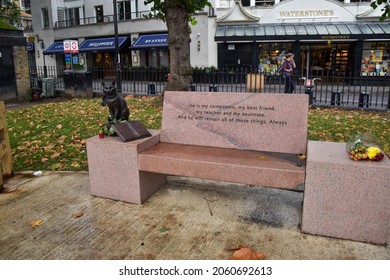 London, UK - September 29th 2021: Memorial To 