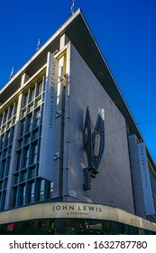 London, UK-January 19, 2020: John Lewis And Partners Flagship Store On Oxford Street London￼