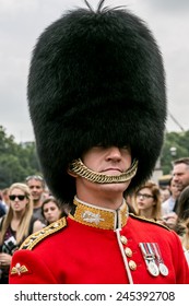 London, UK-July 06, Soldier Of The Royal Guard, July 06.2014 In London