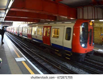 London Underground Train Station Paddington.