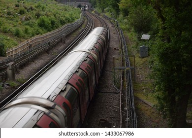London Underground - Trains - Track  - Shutterstock ID 1433067986