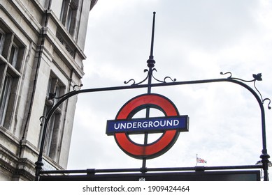 London, United Kindong; April 30th 2015: Classic London Underground Poster