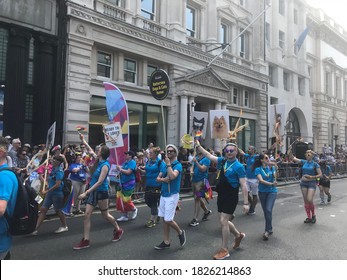 London, United Kingdom - 07 06 2018: London Pride Parade