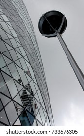 London, United Kingdom - 17 September 2017: The Gherkin Building During The Day