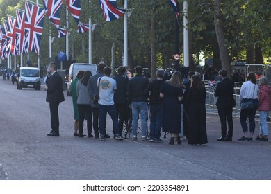 London, United Kingdom, 17-09-2022. Prime Minister Jacinda Ardern Speaks To New Zealand Media In The Mall.