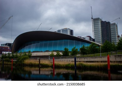 London, United Kingdom - April 25 2022: London Aquatics Centre