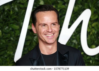 London, United Kingdom- December 2 2109: Andrew Scott Attends The Fashion Awards At The Royal Albert Hall In London.