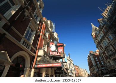 LONDON, UNITED KINGDOM - FEB 24, 2019: Michael Jackson’s Thriller Live Theatre In London, England, United Kingdom. 