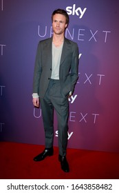 London, United Kingdom- February 12, 2020: Hugh Skinner Attends The Sky Up Next At Tate Modern In London, UK.