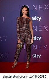 London, United Kingdom- February 12, 2020: Michelle Keegan Attends The Sky Up Next At Tate Modern In London, UK.