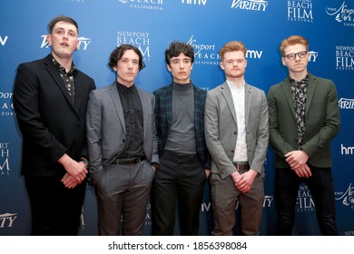 London, United Kingdom - February 15, 2018: Dancing On Tables Attends The 'Newport Beach Film Festival' At The Rosewood Hotel In London, England.