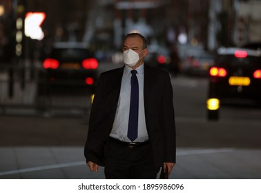 London, United Kingdom - January 17 2021: Liberal Democrat Party Leader Ed Davey  Arrives In BBC Headquarters In Portland Place.