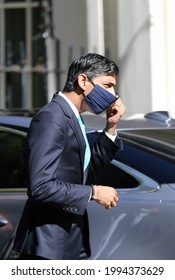 London, United Kingdom - June 16 2021: Chancellor Of The Exchequer Rishi Sunak Arrives In 10 Downing Street.