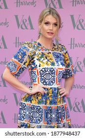 London, United Kingdom - June 20, 2018: Lady Kitty Spencer Attends The Summer Party At The Victoria And Albert Museum In London, England.