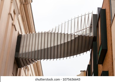 LONDON, UNITED KINGDOM - JUNE 22, 2017: Sky Bridge Connects The Royal Ballet School To The Royal Opera House