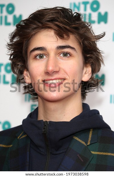 London, United Kingdom - March 04, 2019:\
Sebastian Croft attends the Into Film Awards 2019 at the Odeon Luxe\
cinema, Leicester Square in London,\
England.