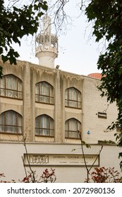 London, United Kingdom; March 16th 2011: Exterior View Of The Central Mosque In London.