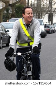 London, United Kingdom- March 17 2010: David Cameron Sighted In London.