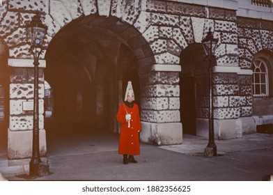 LONDON, UNITED KINGDOM MARCH 1976: Coldstream Guards In London In 70s