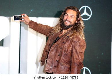 London, United Kingdom - November 4, 2017: Jason Momoa Attends The 'Justice League' Photocall At The College In London, England.