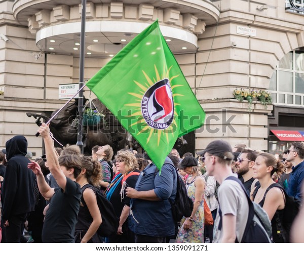 Antifascist Large Flag 5x3' Anti Fascist Banner 
