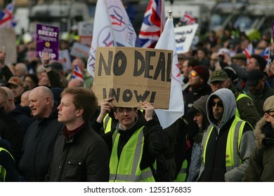 London / Unitied Kingdom - 12.09.2018 UKIP's Brexit Betrayal Rally In  London With Tommy Robinson And Gerard Batten