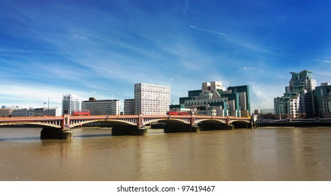 London, View of Vauxhall Bridge