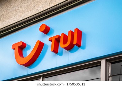 LONDON/ENGLAND- 4 June 2020: Tui Shop Front