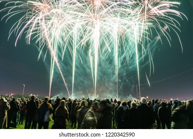 Londoners Celebrate Bonfire Night In 2018 