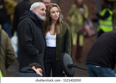 London/UK - June 24th 2018:  Jodie Comer And Kim Bodina Shoot Scenes For Killing Eve